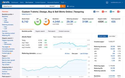 Ahrefs pour analyser vos backlinks et bien plus encore !